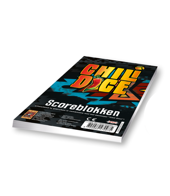 Chili Dice - Extra Scoreblokken (NL) - Zubehör