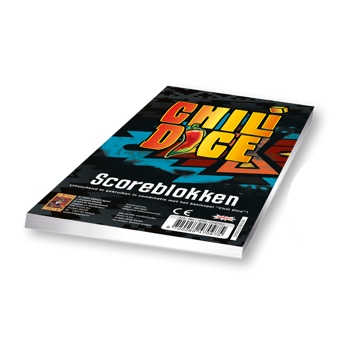 999 Games Chili Dice - Extra Scoreblokken (NL) afbeelding