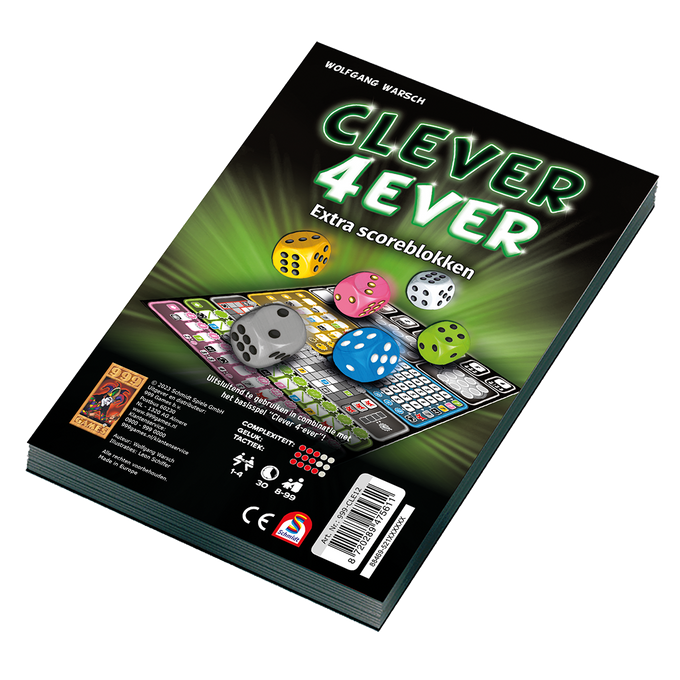 999 Games Clever 4 Ever: Extra Scoreblokken (NL)