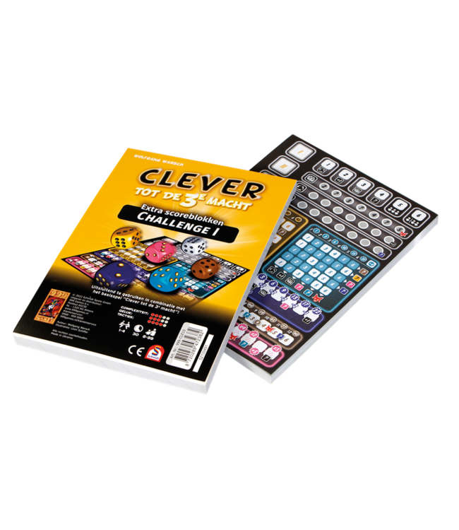 Clever tot de 3e Macht: Challenge 1 - Extra Scoreblokken (NL) - Accessoires