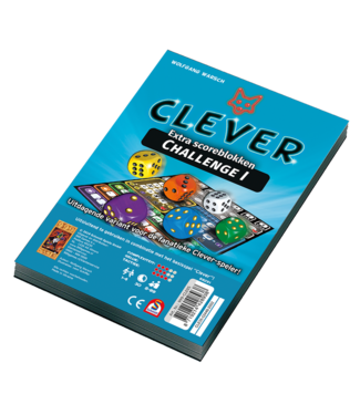 999 Games Clever: Challenge 1 - Extra Scoreblokken (NL)