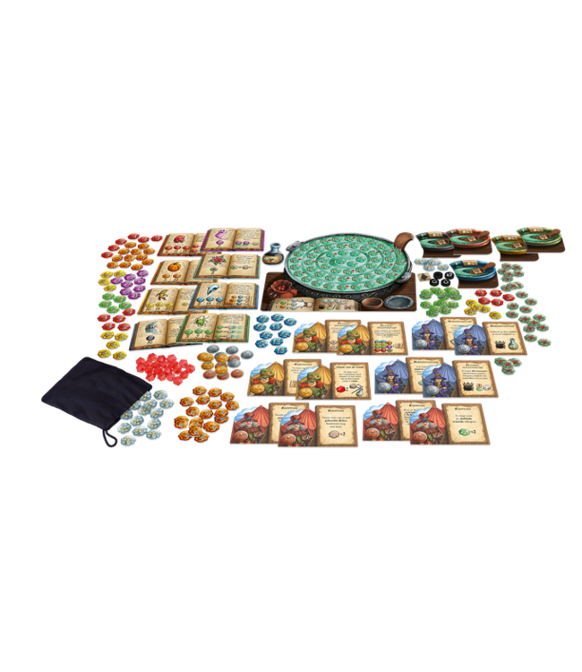 De Kwakzalvers van Kakelenburg: De Kruidenheksen (NL) - Brettspiel