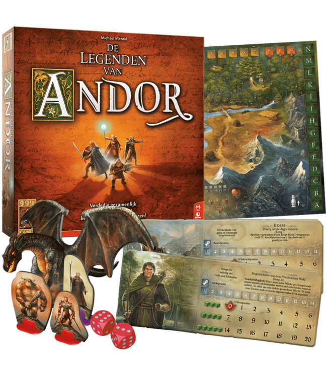 De Legenden van Andor (NL) - Brettspiel