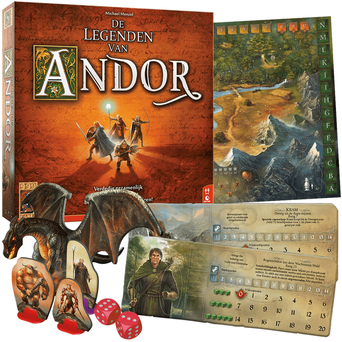 999 Games De Legenden van Andor (NL)