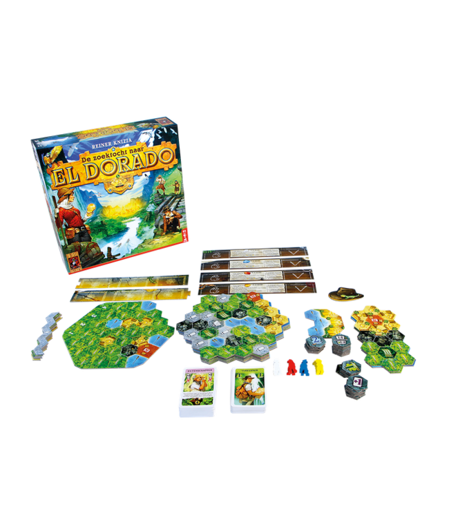 De Zoektocht naar El Dorado (NL) - Brettspiel