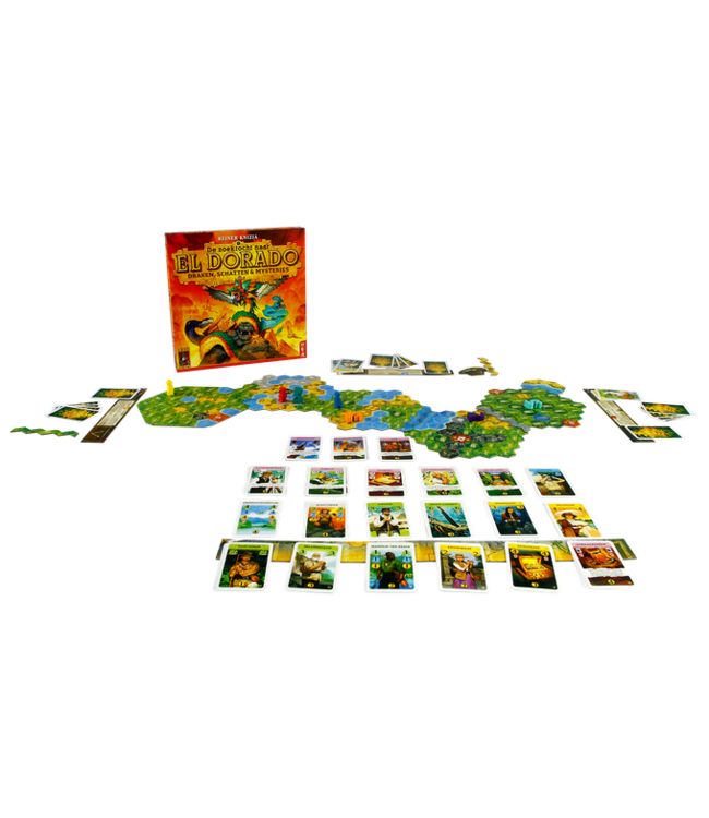 De Zoektocht naar El Dorado: Draken, Schatten & Mysteries (NL) - Board game