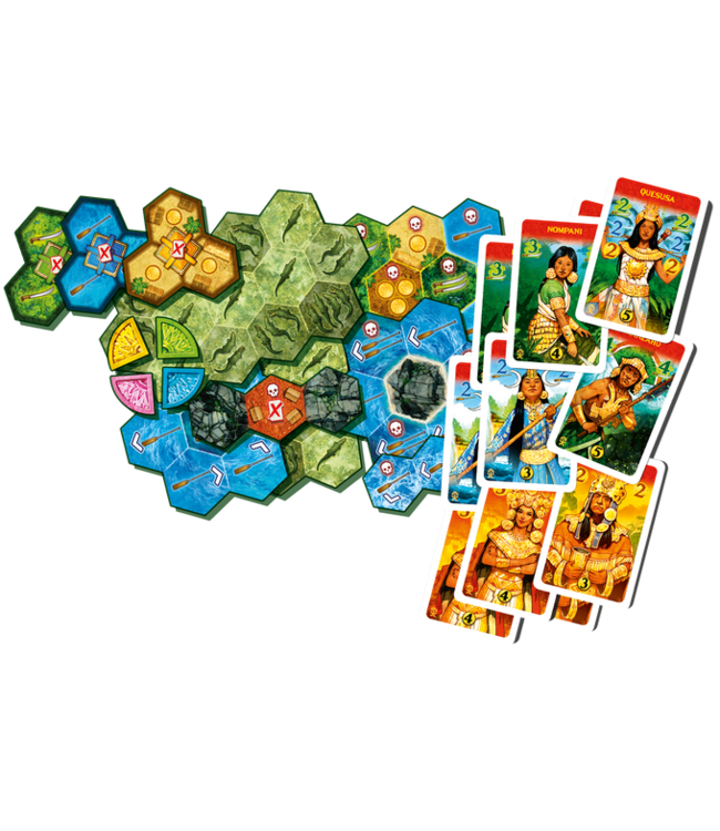 De Zoektocht naar El Dorado: Gevaren & Muisca (NL) - Brettspiel