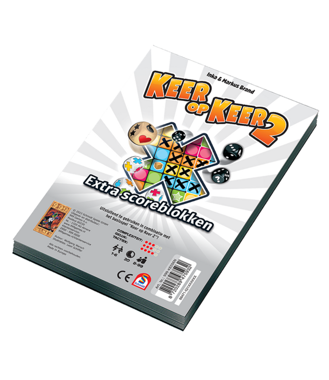 Keer op Keer 2 - Extra Scoreblokken (NL) - Zubehör