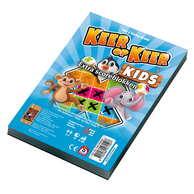 999 Games Keer op Keer: Kids - Extra Scoreblokken (NL)