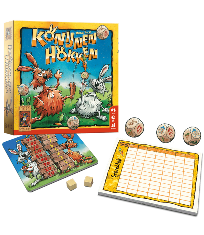 Konijnenhokken (NL) - Würfelspiel