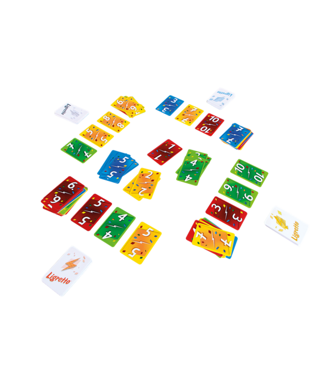 Ligretto: Blauw (NL) - Kartenspiel