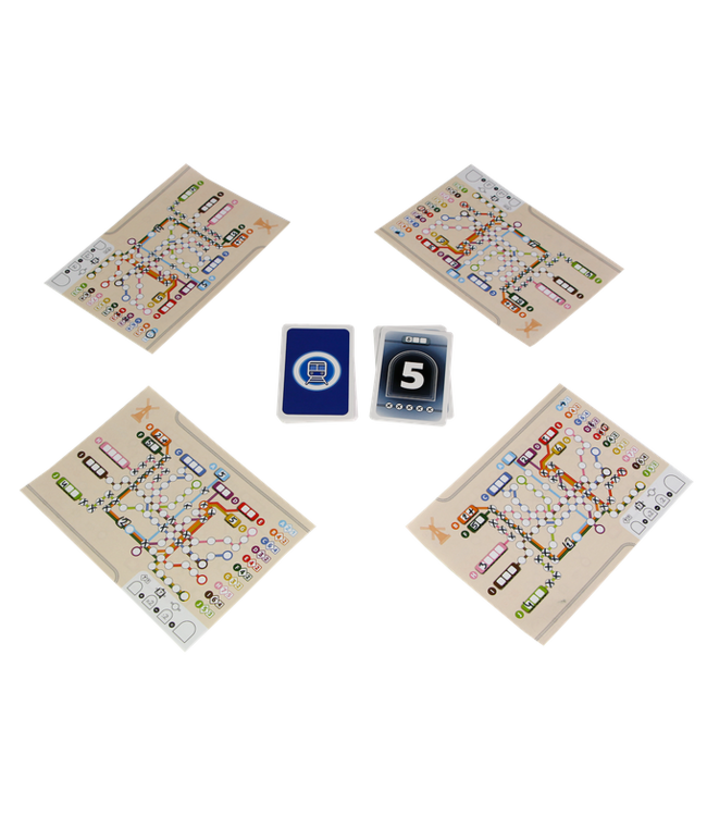 Metrolijn (NL) - Kaartspel