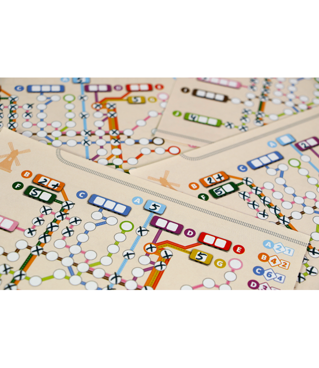 Metrolijn (NL) - Kaartspel