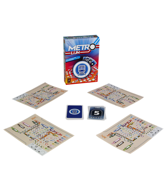 Metrolijn (NL) - Kaartspel