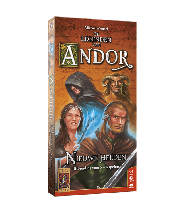 999 Games De Legenden van Andor: Nieuwe Helden 5/6 spelers