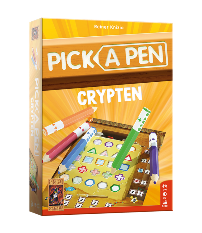 Pick a Pen: Crypten (NL) - Dobbelspel