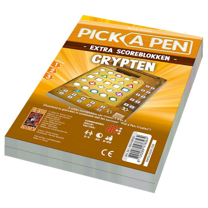 999 Games Pick a Pen: Crypten - Extra Scoreblokken (NL)