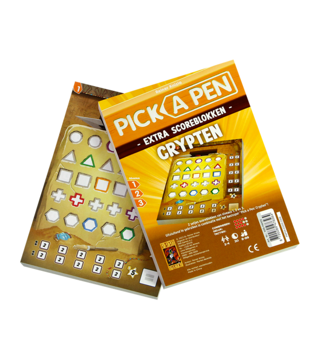 Pick a Pen: Crypten - Extra Scoreblokken (NL) - Accessoires