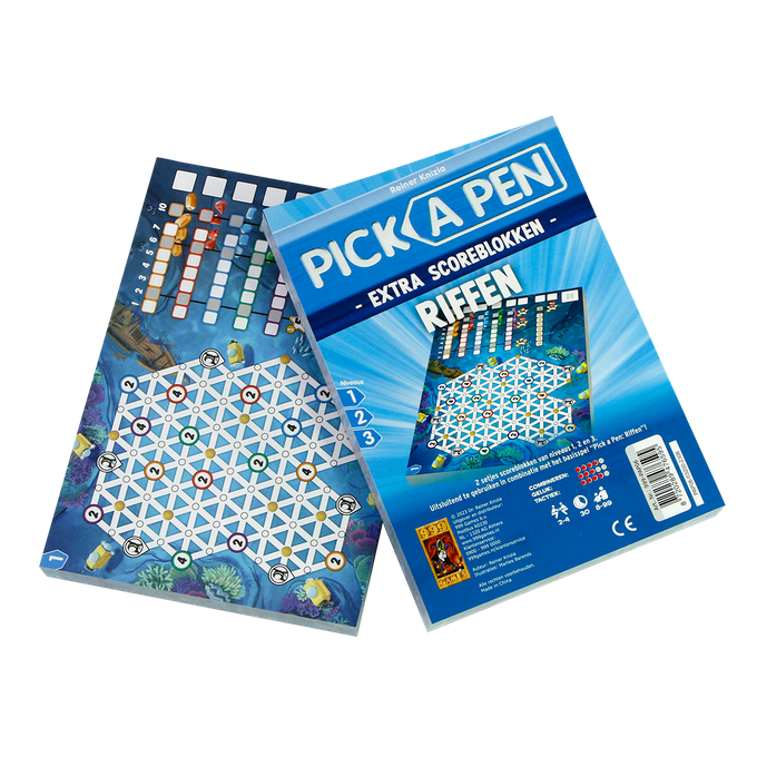 999 Games Pick a Pen: Riffen - Extra Scoreblokken (NL)