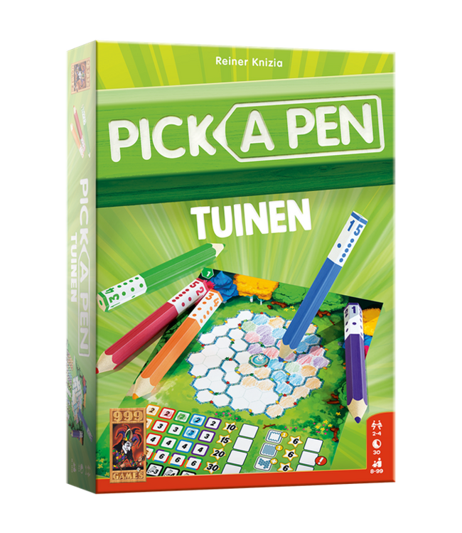 Pick a Pen: Tuinen (NL) - Dice game