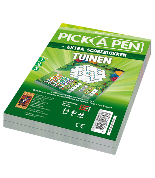 Pick a Pen: Tuinen - Extra Scoreblokken (NL) - Accessoires