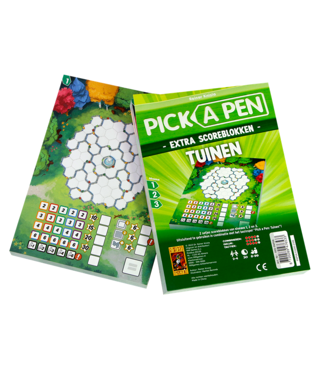 Pick a Pen: Tuinen - Extra Scoreblokken (NL) - Accessoires
