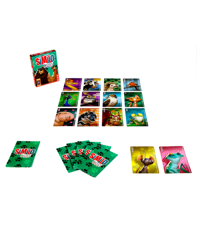Similo: Dieren (NL) - Card game