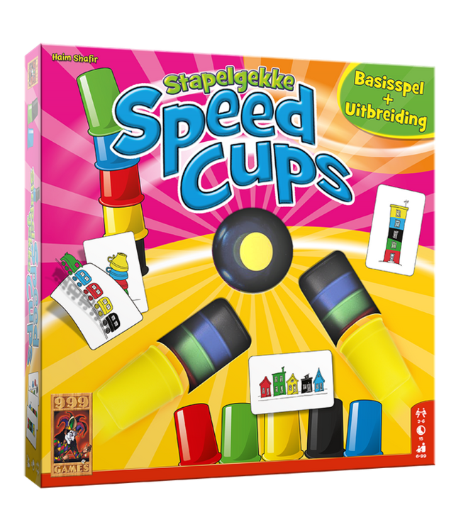 Stapelgekke Speed Cups (NL) - Board game