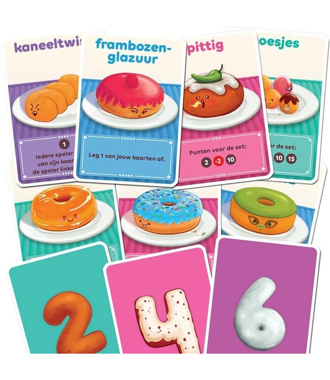 Go Nuts for Donuts! (NL) - Card game