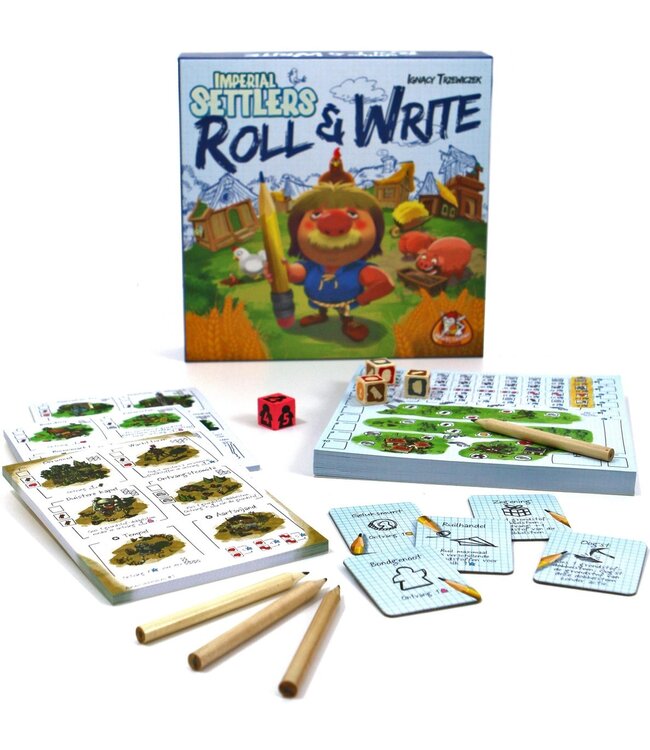 Imperial Settlers: Roll & Write (NL) - Dice game