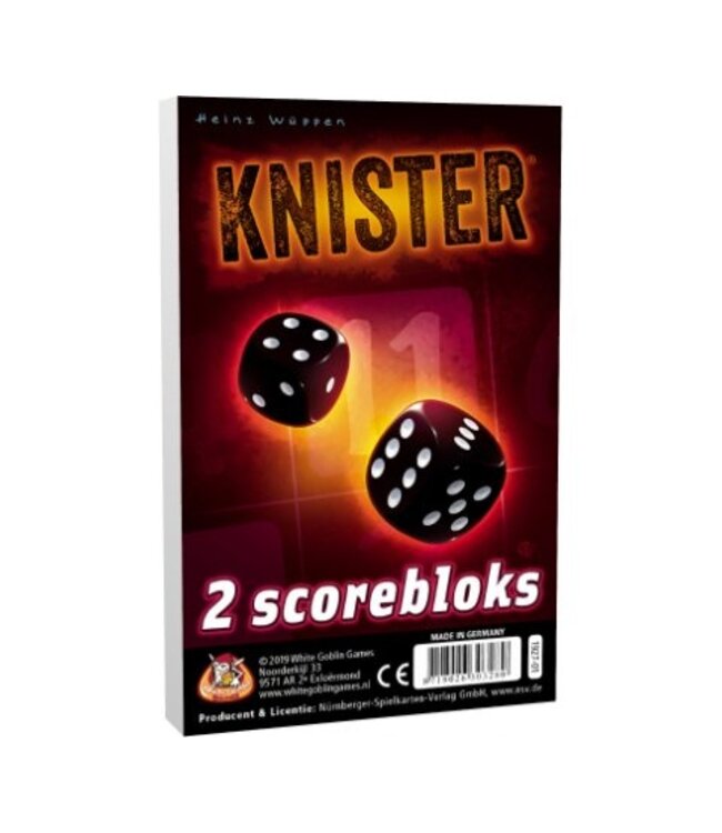 Knister - Extra Scoreblokken (NL)  - Accessoires