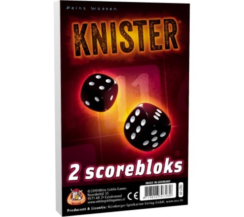 White Goblin Games Knister - Extra Scoreblokken (NL)