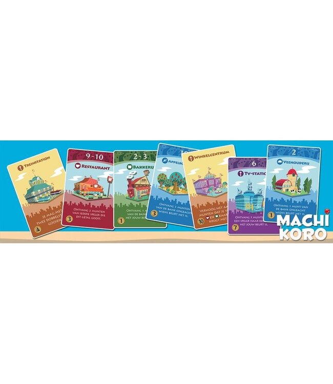Machi Koro (NL) - Dobbelspel