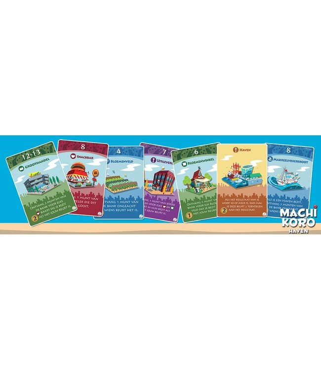 Machi Koro: Haven (NL) - Würfelspiel