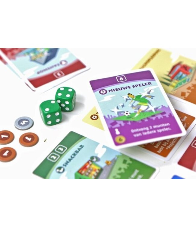 Machi Koro: Voetbal (NL) - Dobbelspel