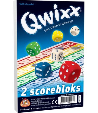 White Goblin Games Qwixx - Extra Scoreblokken (NL)
