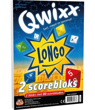 White Goblin Games Qwixx: Longo - Extra Scoreblokken (NL)