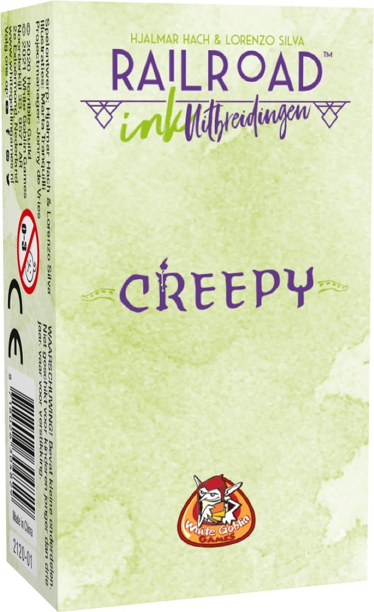 White Goblin Games Railroad Ink: Creepy (NL) afbeelding