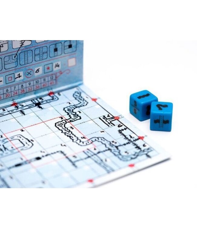 Railroad Ink: Diepblauwe Versie (NL) - Dice game