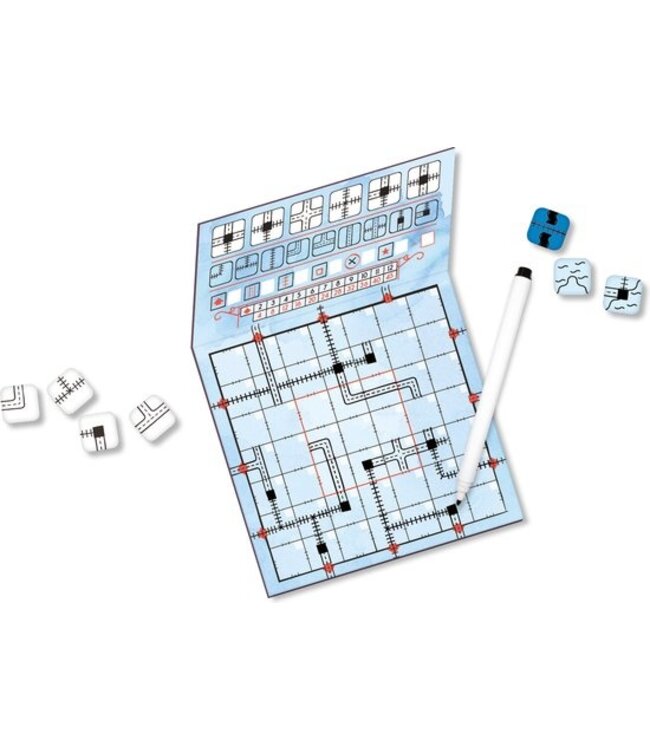 Railroad Ink: Diepblauwe Versie (NL) - Dice game