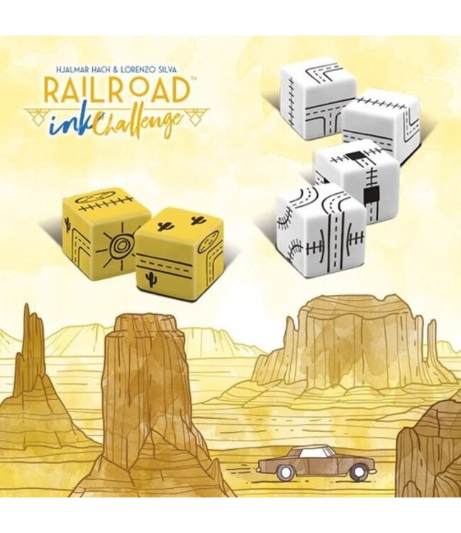 Railroad Ink: Goudgele Versie (NL) - Dice game