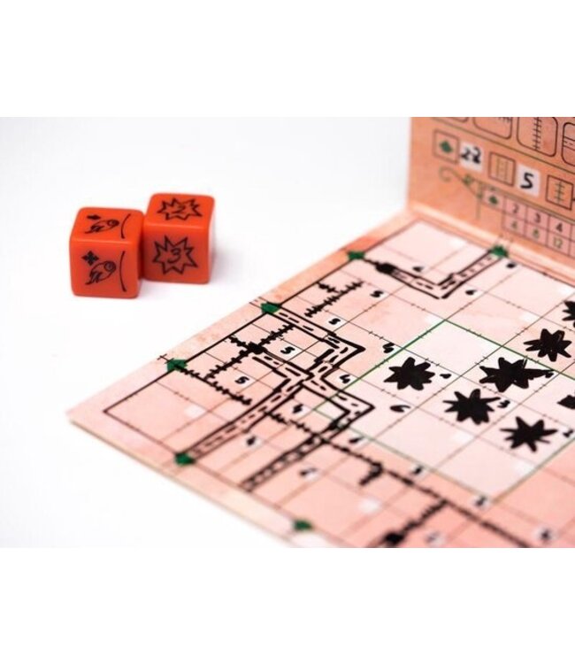 Railroad Ink: Vuurrode Versie (NL) - Dice game