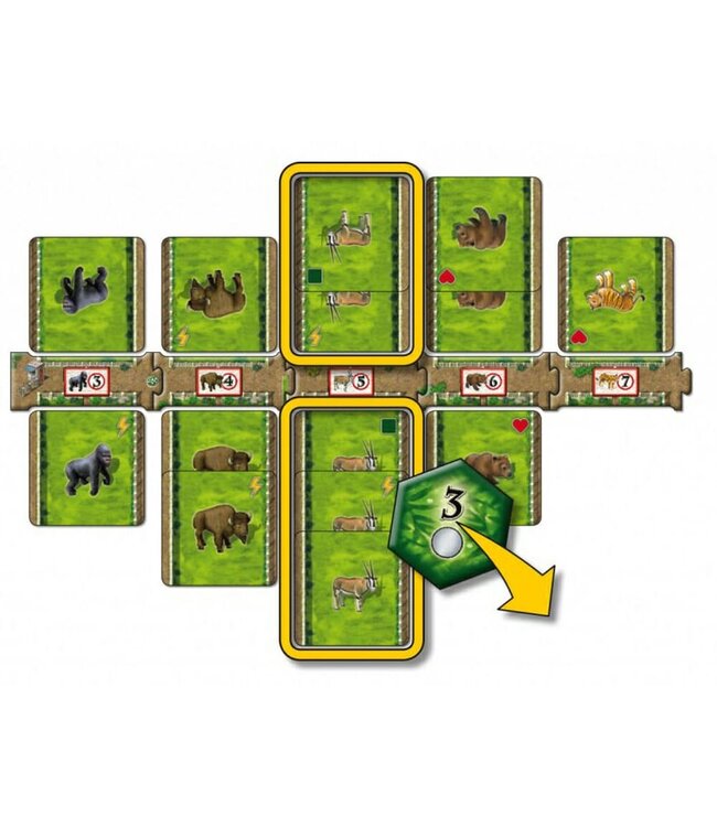 Zooloretto: Het Duel (NL) - Kartenspiel