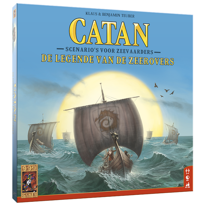 999 Games Catan: De Legende van de Zeerovers (NL) afbeelding