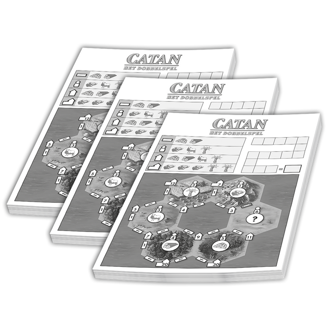 999 Games Catan: Het Dobbelspel - Extra Scoreblokken (NL)
