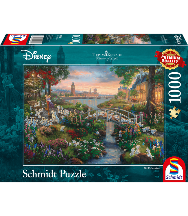 Disney: 101 Dalmatians (1000 Pieces)
