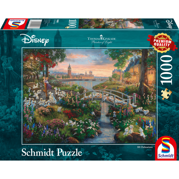 Schmidt Disney: 101 Dalmatians (1000 Stukjes)
