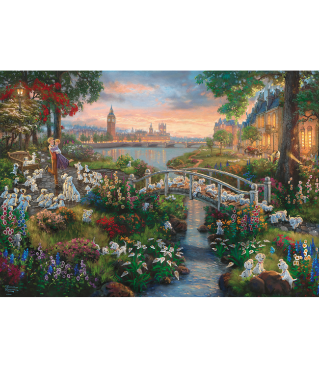 Disney: 101 Dalmatians (1000 Teile)