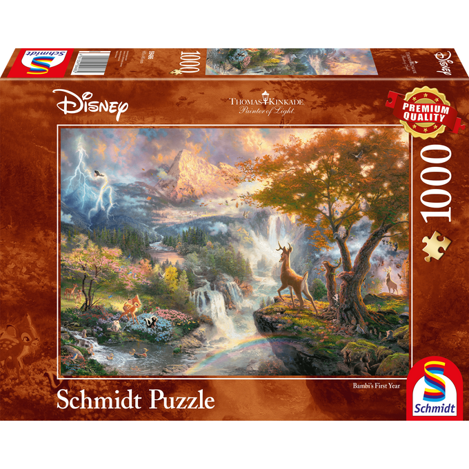 Schmidt Disney: Bambi (1000 Stukjes)