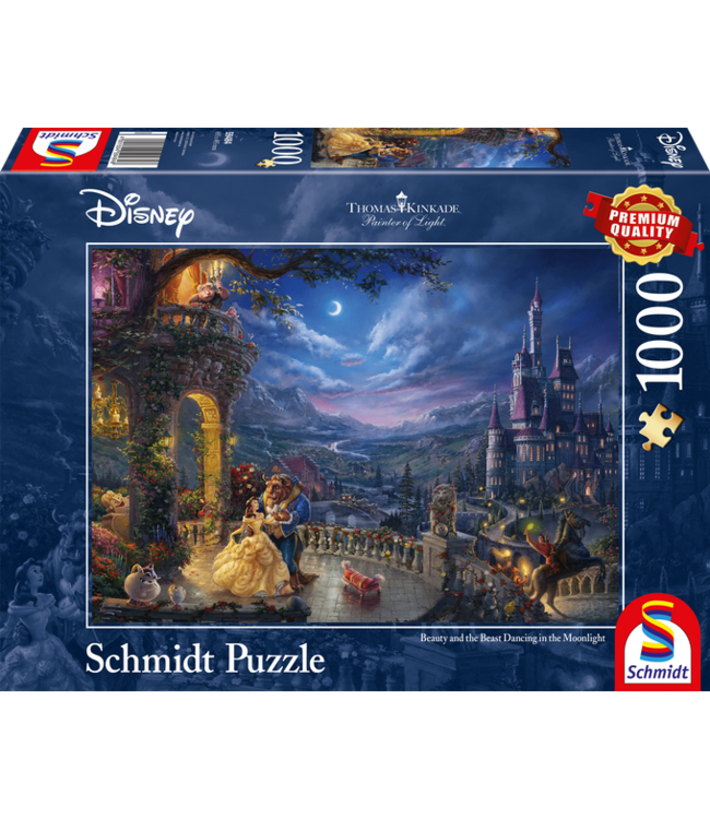 Disney: Beauty and the Beast (1000 Stukjes)